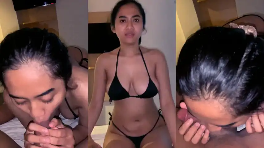 Bokep Cewe Bikini Hitam Toge Emut Kontol